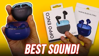 BEST TWS Under ₹2000🔥Oppo Enco Buds 2 vs Realme Buds Air 3 Neo🔊