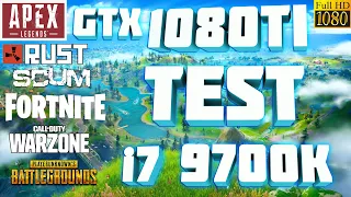 Test #6 на Ультра на GeForce GTX 1080 Ti + Intel Core i7 9700K в 6 играх при FullHD в 2022