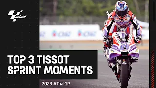 Top 3 Tissot Sprint Moments 🙌 | 2023 #ThaiGP