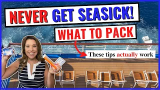 10 THINGS TO PACK TO PREVENT MOTION SICKNESS ON A CRUISE *that actually work*