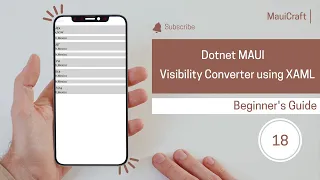 Dotnet MAUI Visibility Converter in XAML