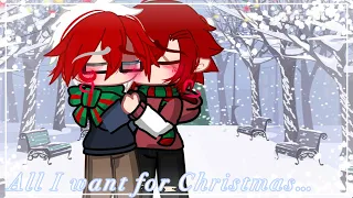 ‘All I want for Christmas…’ || GC || Mha/Bnha || ❄️🔥TodoKiri 🦈
