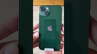 Apple iPhone 13 Green unboxing in 4K video