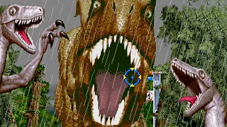 SHOOT ALL THE DINOSAURS... AGAIN! - Jurassic Park Arcade HD