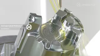 5 Axis High Speed Machining for Auto Mold Inserts Video