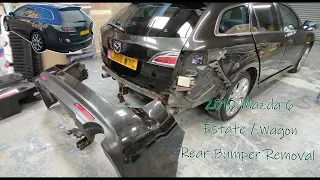 How to Remove Rear Bumper. (2010 Mazda 6 Estate)