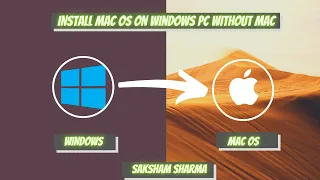 Apple won't like this || Run MacOS on ANY WINDOWS PC || SS Developers