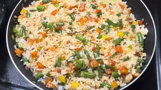 Best Vegetable Fried Rice recipe | Tasty dinner recipe