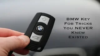 BMW Key Fob Tricks / Hidden Features You NEVER Knew Existed