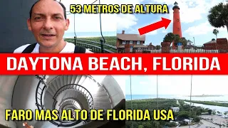 😱 Asi es SUBIR el Faro de DAYTONA BEACH el más ALTO de Florida en Estados Unidos 🇺🇸