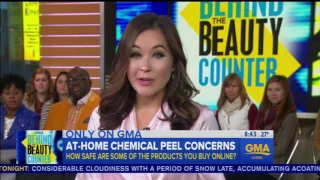 Dermatologist discusses at-home chemical peels