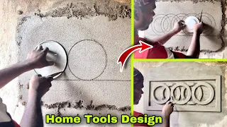 Amazing Round Design Home Tools - Home Bowl Use Cement Sand And Wall Design