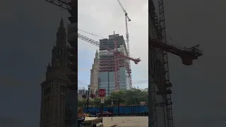 Update on the new Sherwin-Williams headquarters construction in downtown Cleveland 8/6/23