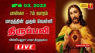 03 June 2022 Tamil Mass | Villianur Lourdes Shrine | Holy Cross Tv | Daily Tv Mass | Today Tv Mass