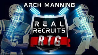 Simulating the career of Arch Manning  | Real Recruits Road To Glory