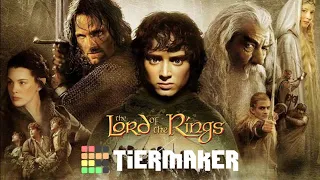 Lord of the Rings Characters Tier Ranking