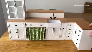 New Miniature kitchen set - ASMR No music