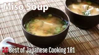 Miso Soup Recipe | Best of Japanese Cooking 101