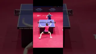 Liu Weishan Vs Hirano #tenismeja #pingpong #tabletennis #tabletennisplayer #shorts