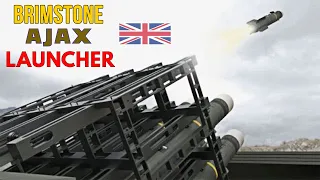 Unveil! British Army Tank New Weapon Brimstone AJAX Overwatch