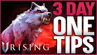 V Rising Day One Tips! Three Must Know Things For Getting Started!