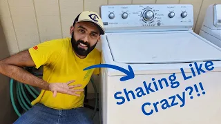 Fixing A Maytag/Whirlpool Washer That Is Shaking And Making Loud Banging Noises!