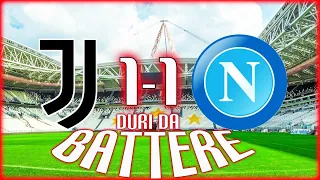 !!!!!!!!DURI DA BATTERE!!!!!!!!:JUVENTUS-NAPOLI 1-1 LIVE REACTION