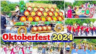 Oktoberfest 2023 | Oktoberfest Costume and Riflemen's Parade | Opening Ceremony in Munich Germany 🇩🇪