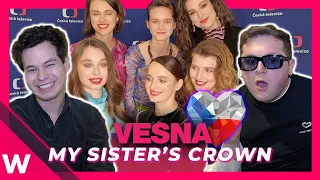 Vesna “My Sister’s Crown” REACTION | Czech Eurovision 2023