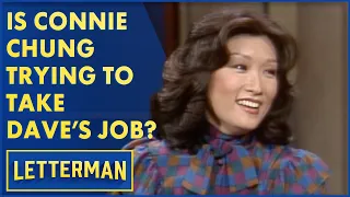 Is Connie Chung Trying To Take Dave's Job? | Letterman