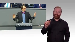 Gebärdensprachvideo: Vereinbarte Debatte - Vorgeburtliche genetische Bluttests