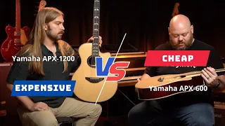 Yamaha APX600 vs. APX1200 | Cheap vs. Expensive Stage Guitars