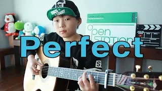 Ed Sheeran - Perfect ( fingerstyle guitar cover by 10-year-old kid Sean Song )