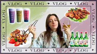 VLOG: вкуснейшие рестораны Москвы, приятная весенняя прогулка