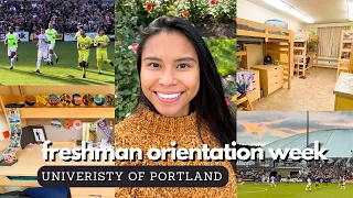 University of Portland Freshman Orientation Week | Shipstad Hall Dorms Move In | On/Off Campus Tour