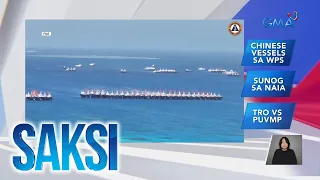 110 Chinese militia vessels, namataan sa West Philippine Sea | Saksi