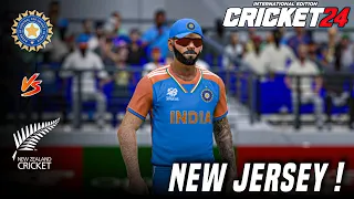 India new Jersey ! | India vs Newzealand T20 match 2024 Highlights | Cricket 24 | RJ Gaming