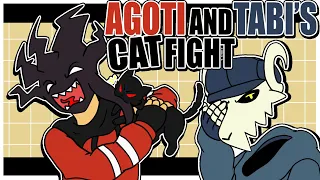 Agoti & Tabi's Cat Fight! (Friday Night Funkin' Comic Dub)