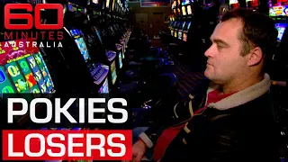 The biggest gamblers losing hundreds of thousands to poker machines | 60 Minutes Australia