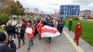 Women March For New Elections In Belarus