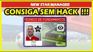 NEW STAR MANAGER | COMO CONSEGUIR JOGADORES OURO E PRETO SEM HACK! | NEW STAR MANAGER 2021 #NSM21