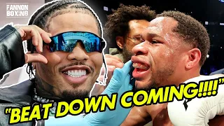 HEATED! GERVONTA DAVIS CONFRONTS DEVIN HANEY WITH GRIM PREDICITON! SAYS IT'S GONNA HAPPEN AGAIN!