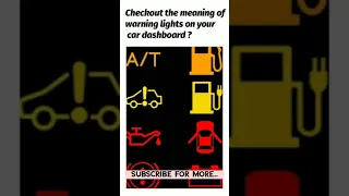 Warning Lights On Your Dashboard | Bright Source #shorts #car #auto #vehicle