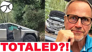 First Cybertruck Accident Leads to BIG QUESTIONS!