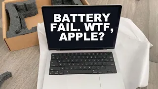 My MacBook Pro 14" battery failed in 6 months