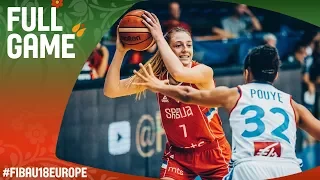 France v Serbia - Full Game - Semi-Final - FIBA U18 Women's European Championship 2017