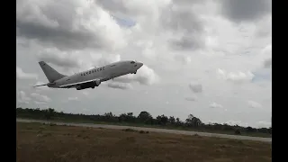 AEROSUCRE AWESOME TAKEOFF BOEING 737-200 CARGO SKPD-SKBO