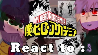 Class 1A react to Deku and Bakugo[] 🥦 Season6💥[]MHA/BHNA[]GCRV×MHA[]⚠️Manga spoilers⚠️[]