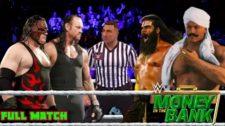 Tag Team Match - Veer Mahaan & Dara Singh vs Undertaker & Kane : Money In The Bank 2022 - WWE 2K22