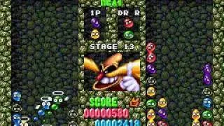 Dr Robotink's Mean Bean Machine game over screen
